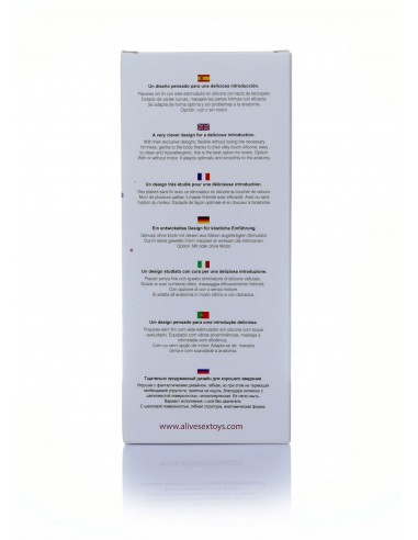 Korek analny wibrujący Lance Medical Silicon Pink - Kulki i korki analne wibrujące - 6