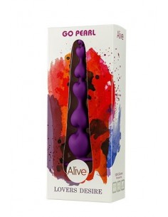 Kulki analne Go Pearl -Silicone - Kulki analne, koraliki analne - 1 2
