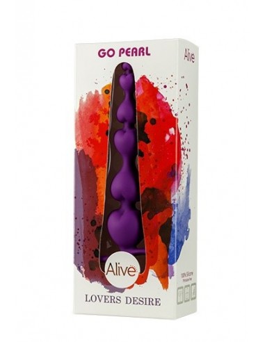 Kulki analne Go Pearl -Silicone - Kulki analne, koraliki analne - 2
