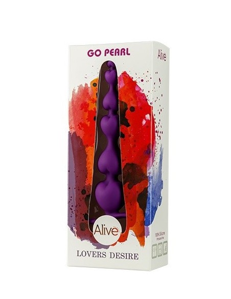 Kulki analne Go Pearl -Silicone - Kulki analne, koraliki analne - 2