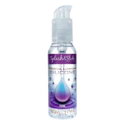 Żel silikonowy Splash&Slide 100 ml z pompką - 1