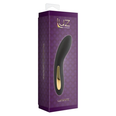 Wibrator G-Spot Luminate z zakrzywioną końcówką, 17 cm - 1 2