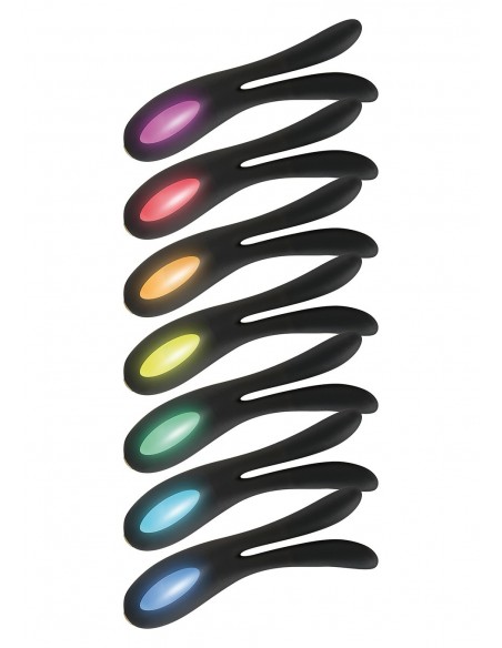 Ekskluzywny wibrator Flare Bunny Black - WIBRATORY EKSKLUZYWNE - 3