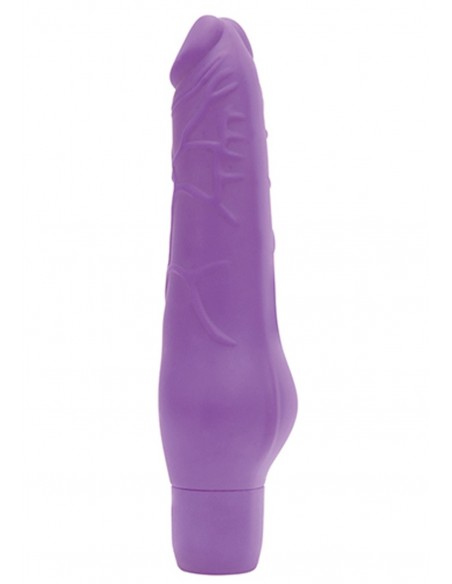 Wibrator Realistico Glansee Real Vibe Silicone Purple - Wibratory Klasyczne - 1