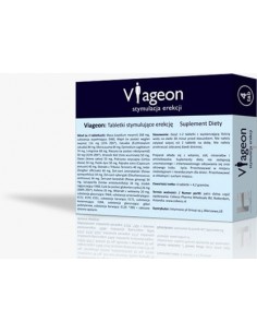 Viageon 4 kaps. - Dłuższa i mocniejsza erekcja - 1 2