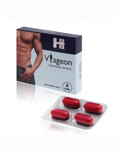 Viageon 4 kaps. - Dłuższa i mocniejsza erekcja - 4