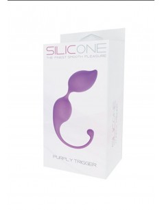 Kulki Gejszy Palline Trigger Silicone Purply - Kulki Gejszy Podwójne i Pojedyncze - 1 2