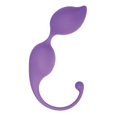 Kulki stymulujące PALLINE TRIGGER Silicone Purply 20 cm fioletowe - 1
