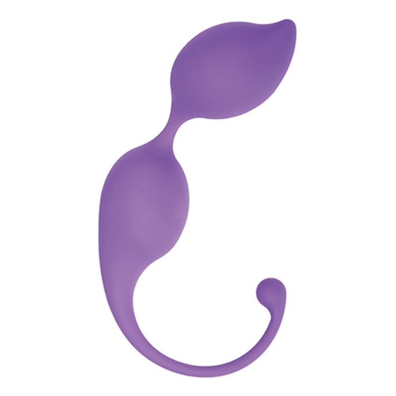 Kulki stymulujące PALLINE TRIGGER Silicone Purply 20 cm fioletowe - 1