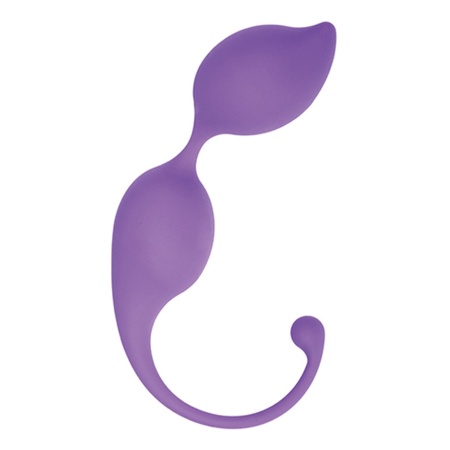 Kulki stymulujące PALLINE TRIGGER Silicone Purply 20 cm fioletowe - 1