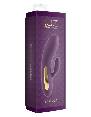 Ekskluzywny wibrator Splendor Rabbit Purple - Wibratory Króliczki - 2