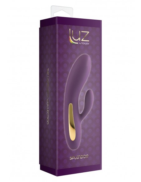 Ekskluzywny wibrator Splendor Rabbit Purple - Wibratory Króliczki - 2