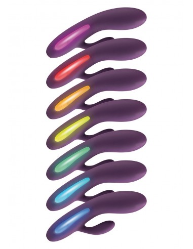 Ekskluzywny wibrator Splendor Rabbit Purple - Wibratory Króliczki - 3