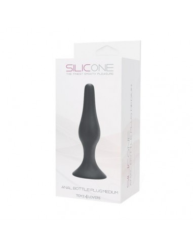 Korek analny Bottle Plug Silicone Medium - Korki analne silikonowe - 1