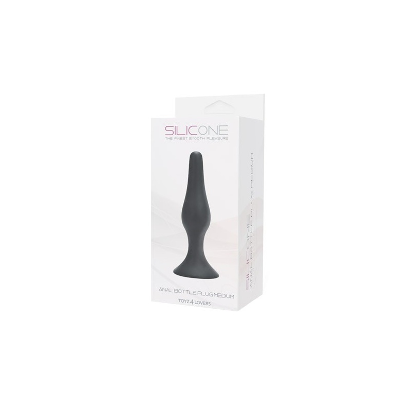 Plug Analny Silikonowy Medium 10,2 cm - 1