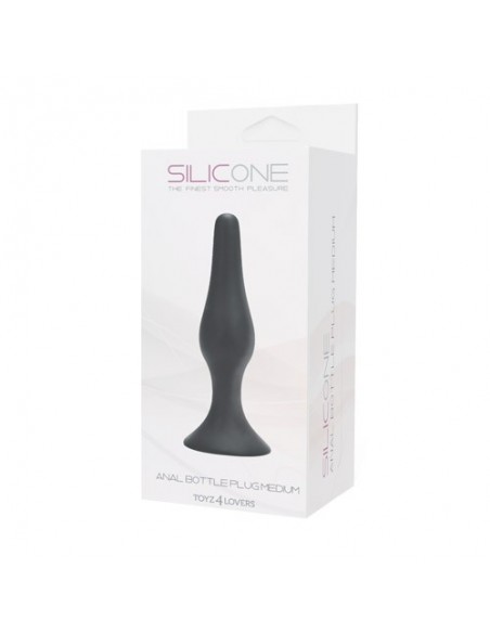 Korek analny Bottle Plug Silicone Medium - Korki analne silikonowe - 1