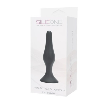 Plug Analny Silikonowy Medium 10,2 cm - 1