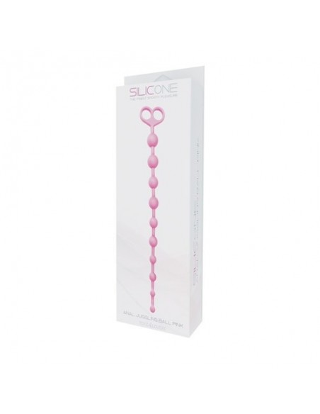 Kulki analne Fallo Anale Anal Juggling Ball Silicone Pink - Kulki analne, koraliki analne - 2