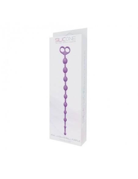 Kulki analne Fallo Anale Anal Juggling Ball Silicone Purple - Kulki analne, koraliki analne - 2