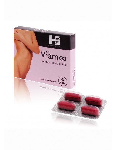 Viamea 4 kaps. - Zwiększenie libida i potencji u kobiet - 4