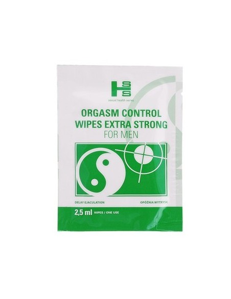 Orgasm Control Wipes 6 szt. - Środki na opóźnienie wytrysku - 1