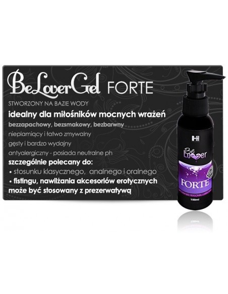 Żel intymny Cc Be Lover Gel- Forte Power 100 ml - Lubrykanty na bazie wody - 2