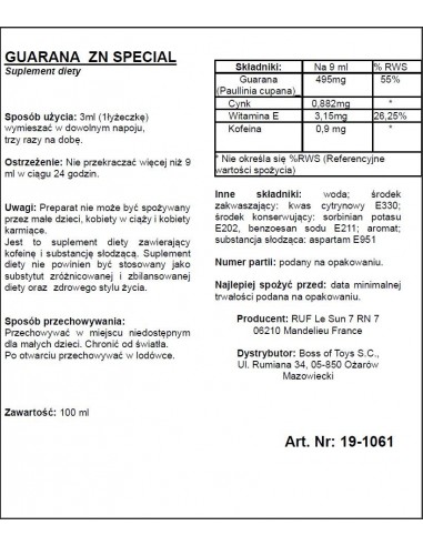 Guarana Zn 100 ml - Zwiększenie libida i potencji u kobiet - 2