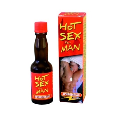 Suplement diety Ruf Hot Sex for Man 20 ml z czerwoną nakrętką - 1