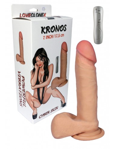 Realistyczny Wibrator z Cyberskóry Kronos Loveclonex - Wibratory Realistyczne - 3