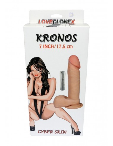 Realistyczny Wibrator z Cyberskóry Kronos Loveclonex - Wibratory Realistyczne - 5