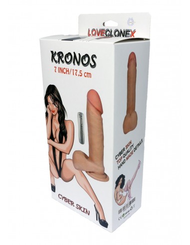 Realistyczny Wibrator z Cyberskóry Kronos Loveclonex - Wibratory Realistyczne - 7