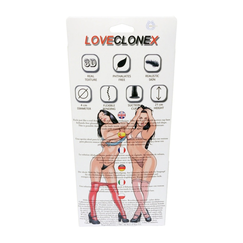 Dildo Posejdon 19 cm Elastyczne - 5