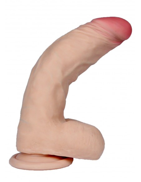 Dildo z cyberskóry Posejdon-Loveclonex 7,5"-Flexible - Dilda realistyczne - 11