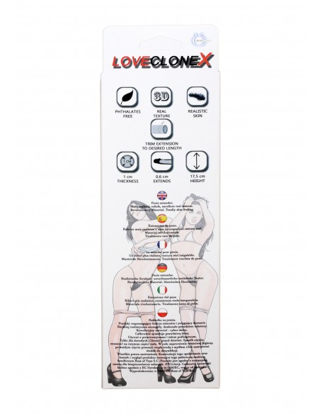 Nakładka Na Penisa Gladiator 7,5 Cm - Przedłużki i nakładki na penisa - 5