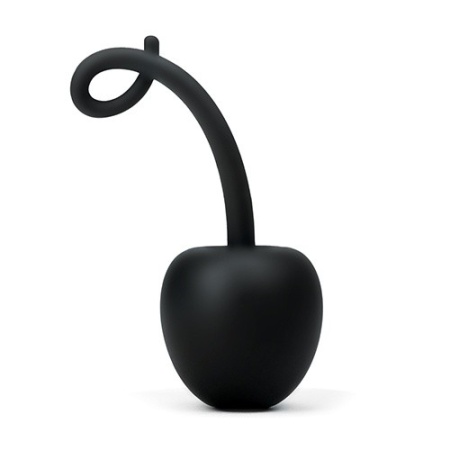 Kulka intymna My Secret Cherry Black 4 cm x 11 cm czarna - 1