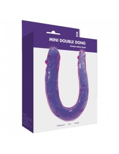 Podwójne dildo Mini Double Dong Kinx 30 cm Fioletowe - Dilda podwójne - 1 2