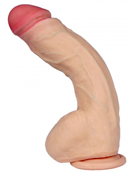 Dildo z cyberskóry Dionizos-Loveclonex 9,5"-Flexible - Dilda realistyczne - 8