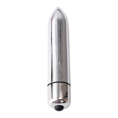 Mini wibrator punktowy Bullet Classics 9 cm, srebrny - 1