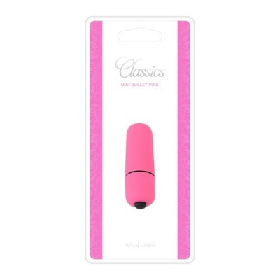 Wibrator MINI VIBRATORE BULLET CLASSICS Różowy 5,5 cm - 1 2