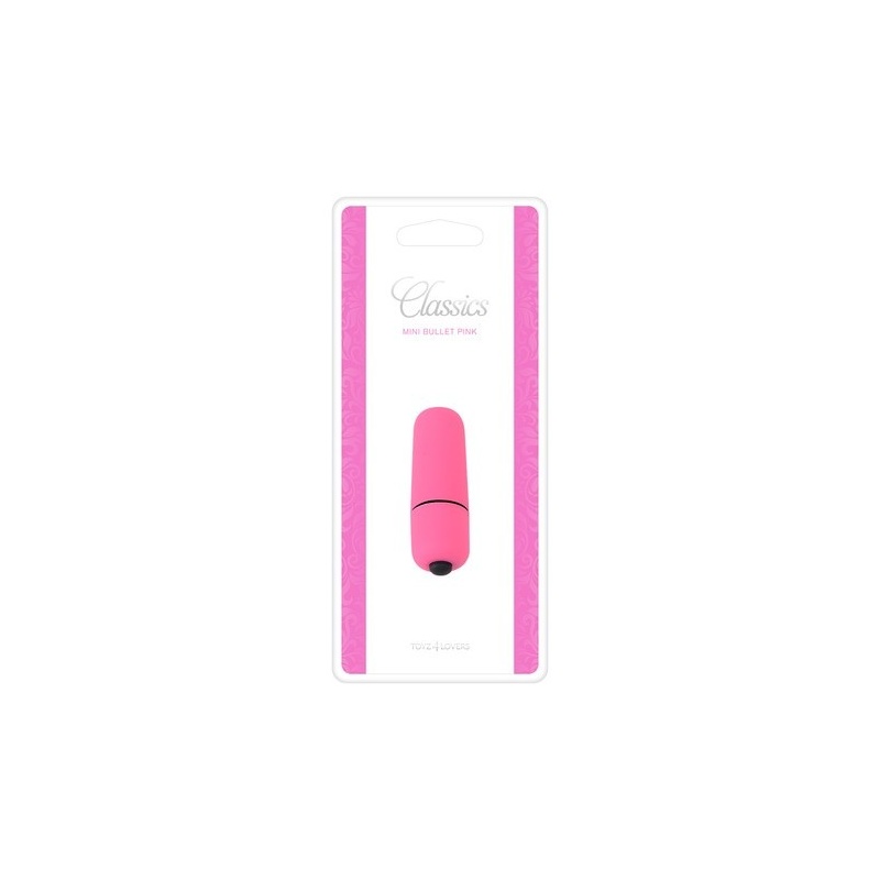 Wibrator MINI VIBRATORE BULLET CLASSICS Różowy 5,5 cm - 2
