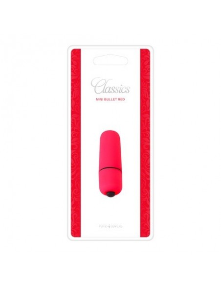 Mini wibrator BULLET Classics Red - Wibratory Mini - 2