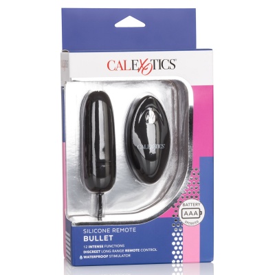 Wibrator punktowy Silicone Remote Bullet z pilotem 9 cm - 1 2