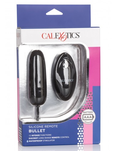 Jajeczko wibrujące Remote Bullet Black - Wibratory Jajeczka - 2