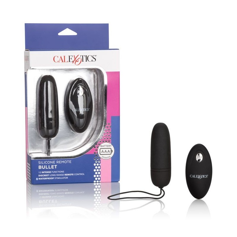 Wibrator punktowy Silicone Remote Bullet z pilotem 9 cm - 7
