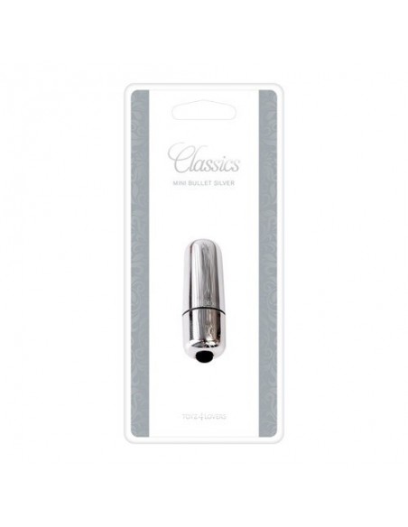 Mini wibrator BULLET Classics Silver - Wibratory Mini - 2