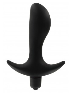 Korek analny wibrujący Private Dancer Black - Kulki i korki analne wibrujące - 1