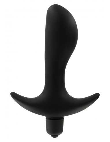 Korek analny wibrujący Private Dancer Black - Kulki i korki analne wibrujące - 1