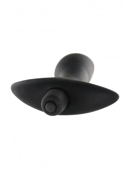 Korek analny wibrujący Private Dancer Black - Kulki i korki analne wibrujące - 3