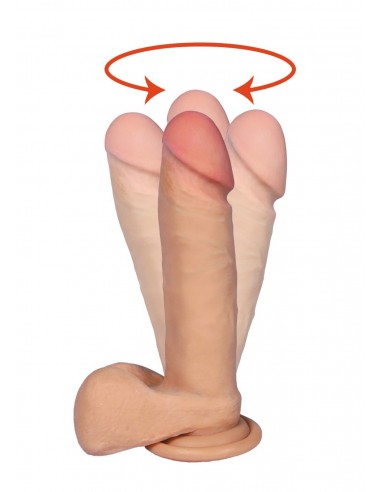 Realistyczny Wibrator z Cyberskóry Apollo Loveclonex Rotacyjny - Wibratory Realistyczne - 1