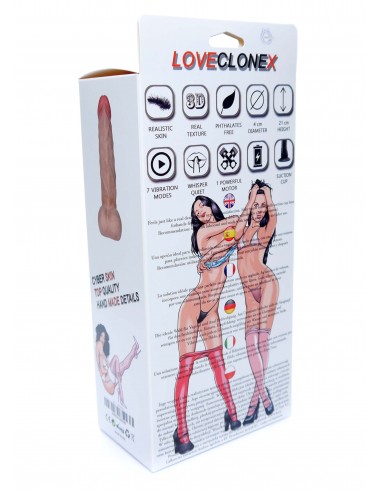 Realistyczny Wibrator z Cyberskóry Achilles Loveclonex - Wibratory Realistyczne - 6